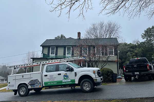 residential solar panels site visit